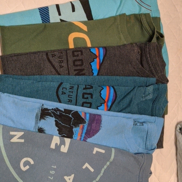 Patagonia Other - 6 men's medium T-shirts RVCA, Patagonia, Billabong